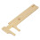 Portable Solid Copper Vernier Caliper 0-80mm Ruler for Archaeology 9