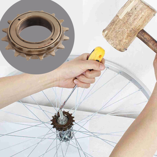 Durable 16T Bicycle Freewheel Cassette - Easy Install Fast Riding 2