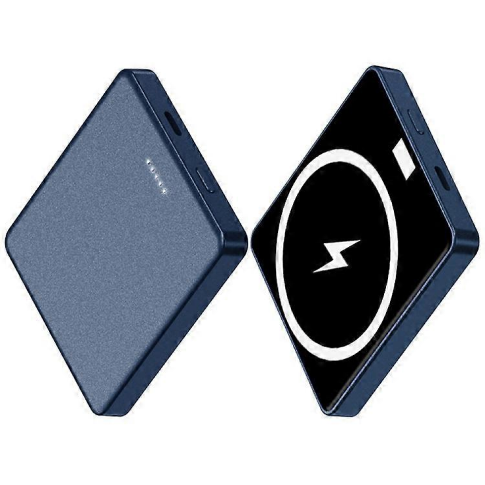 Ï¼Blue)E30 10000Mah Magnetic Power Bank 15W Wireless Charging Pd + Qc 20W External Battery Pack Phone Charger Blue 7057162470618