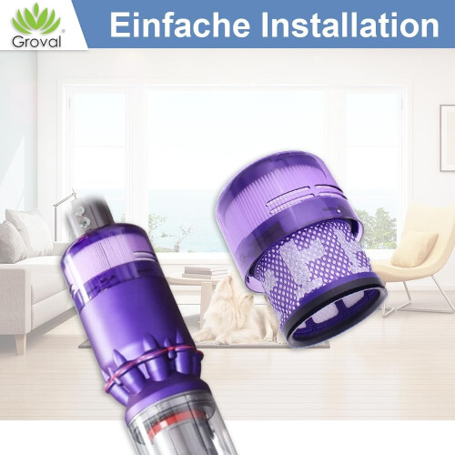 Φίλτρα SV19 για φίλτρα Dyson Omni-Glide HEPA, ανταλλακτικά φίλτρα συμβατά με Dyson SV19, με εργα 2