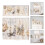 Durability Spring Pattern Curtain Enhances Homes-0.66mX0.61m 4