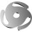 45 RPM Adapter Aluminum Multifunctional Stable Insert Solid Record Adapter For Home Professional DJ Indoor Silver 5