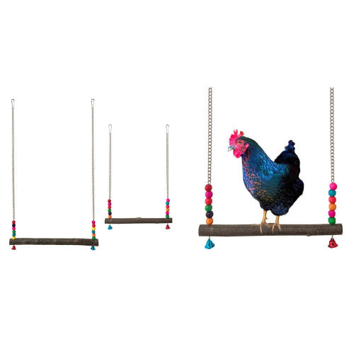 Bird Swing Perch Parrots Hanging Toy for Small Size-30CM long 2
