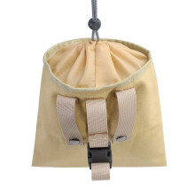 Riñonera ajustable para actividades al aire libre, bolsa utilitaria de gran capacidad de lona y nailon con diseño plegable para herramientas,
