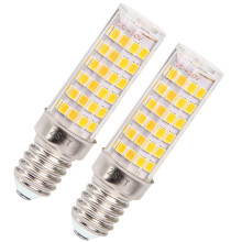 Extractor Hood Bulb Warm White 3000K, E14 SES LED Bulbs 7W Equivalent 50W, AC220240V Small Lamp Pack Of 2
