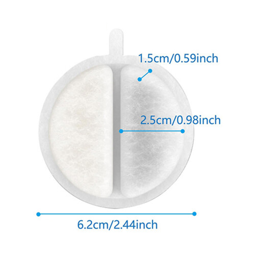 10PCS Cats Fountain Filter Replacement Foam Drinking 2