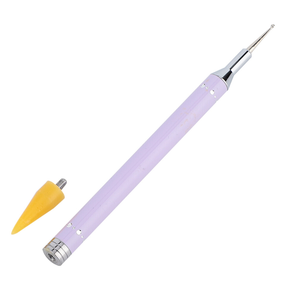 Purple Dual Ended Nail Dotting Pen, Candy Color, 13.5Cm