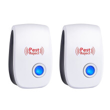 Plug in Repeller, Indoor Pest Repellent with 360 Degree Sound Wave, Ultrasonic Pest Control, Safe for Pets, Energy Efficient, Continuous Operation, Ch