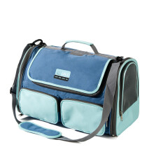 Cats-in-bag Comfort Carrier for Dogs Carry Bag Outdoor-Blue