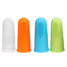 Handhold Pet Toothbrush Finger Toothbrush Teeth Cleaning Cat Dog