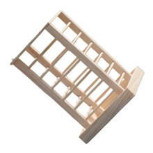 Practical Wood Pet Food Dispenser Rabbit Hay Rack Suitable for