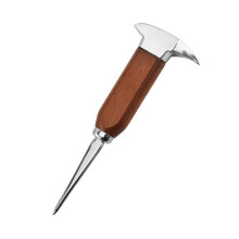 Ice Pick 6.7In Stainless Steel With Wooden Handle Portable Japanese Style Tool For Bars Kitchens Picnics Camping U1261