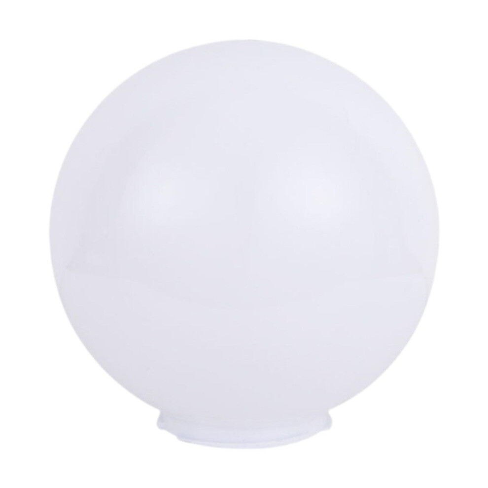 (White, 30cm 95mm mouth) Outdoor Globe Lamp Shade Ball Lampshade for Streetlights Wall