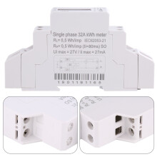 DDM18SC 5(20)A Energiezähler - 18-mm-DIN-Schiene, Weiß