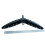 Wetsuit Storage Solution Foldable Vented Hanger For Drying After Use Black 4