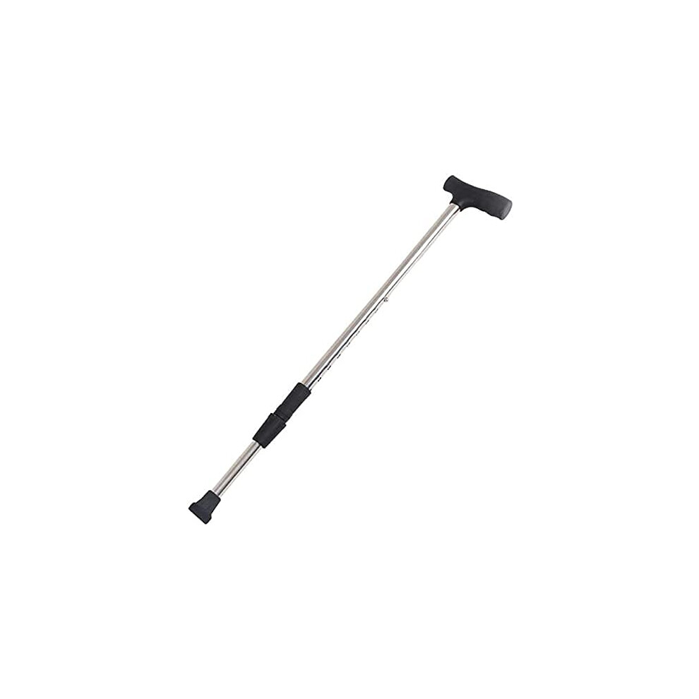 Canes Walking Stick Aluminum NonSlip, Height Adjustable Telescopic Cane With Long Handle, Elderly Walker
