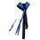 Anti Static Foot Grounder with Heel Strap Blue & Black Adjustable Fit 2
