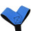 Anti Static Foot Grounder with Heel Strap Blue & Black Adjustable Fit 8