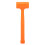 0.5LB PVC Rubber Dead Blow Hammer Soft Face Installing Tool 2