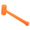 0.5LB PVC Rubber Dead Blow Hammer Soft Face Installing Tool 8