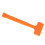 0.5LB PVC Rubber Dead Blow Hammer Soft Face Installing Tool 9
