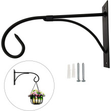 Ganchos decorativos para exterior, versáteis e duráveis, em aço, para comedouros de pássaros, lanternas e muito mais. Suporte de suspensão