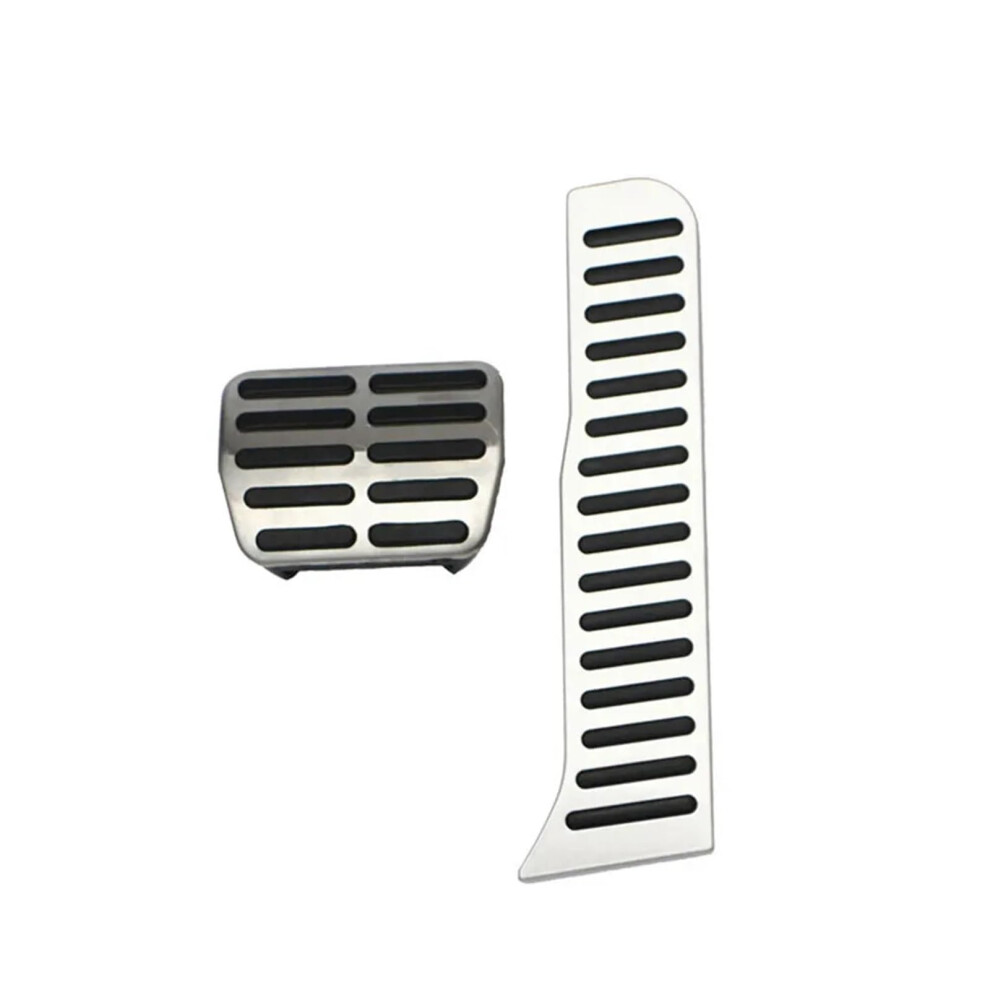 Car Pedal Covers For Sagitar 20052010 Automatic Transmission 2Piece Gas Brake Clutch Pedal Pad Covers 9339159480434