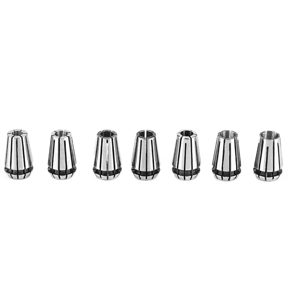 65Mn Spring Steel Er11 Collet Set 1Mm-7Mm, High Precision 4381364172654