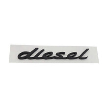 (Schwarz) 3D Premium-Autostyling-Emblem für Cayenne Diesel (Motorhaube, Kotflügel, Kofferraum, Heckk