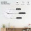 Clock Movement Mechanism, Replaceable Clock Parts for Clock Repair and DIY Projects, Clock Accessories Replacement with Synthetic Material Clock Hands 3