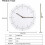 Clock Movement Mechanism, Replaceable Clock Parts for Clock Repair and DIY Projects, Clock Accessories Replacement with Synthetic Material Clock Hands 2