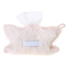 Paper Towel Holder Tissue Storage Box Elegant-Pale Pinkish Gray