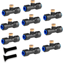 Ugelli nebulizzatori in ottone resistente, materiale di alta qualità antiruggine, nebulizzazione efficace per sistemi di raffreddamento esterni,