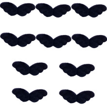 Fabric Angel Wing Costume Accessory Creative Fashion-Black 10