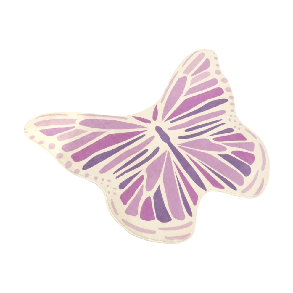 Simple Butterfly Carpet Bedroom Bedside Blanket-Style 1 5