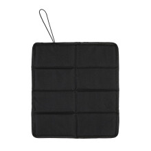Folding Seats Pad 150kg Capacity Portable Waterproof Folding Mat For Backpacking Hiking Family Gatherings Black
