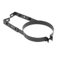 201 Stainless Steel Adjustable Chimney Wall Bracket Kit For Flue Pipe Ventilation Diameter 180mm With Fixing Screws