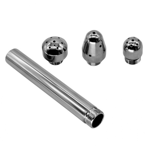 2025 Seneste model badeværelsesbruserhoved bruser lavement brusertilbehør aluminium 2