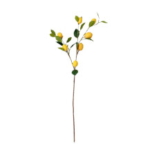 Limoni realistici per decorazioni, spray di limone artificiale con funzionalità facili da usare e colori vivaci, frutta finta per interni e verde