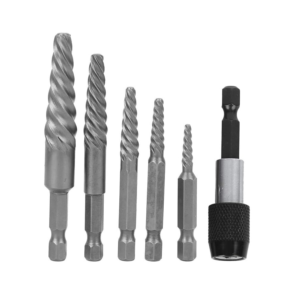 Damaged Screw Extractor Set, Innovative Easy Out Bolt Extractor For Quickly Removing Stripped Screws, Impact-Resistant Cr-Mo Steel Construction, Ideal 9012352844080