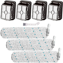 Austauschset kompatibel mit CrossWave Cordless Max Serie 2787 2554A, 25542, 25548, Mehrbürstenrollen HEPA-Filter
