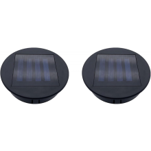 Hochwertige, brandneue 2er-Packung Ersatzaufsätze für Solarleuchten (Laternen),