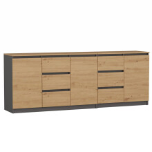 COSTA 1D3S/2D3S BA ANTHRACITE ARTISAN Commode