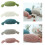 Chunkys Knitted Candy Shape Throw Pillows Soft-Dark Green 3