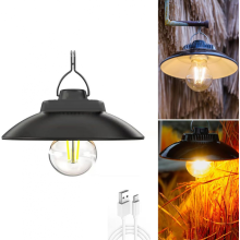 Hochwertige, brandneue, wasserdichte LED-Campinglampe, tragbare Laterne mit USB-Typ-C-Anschluss