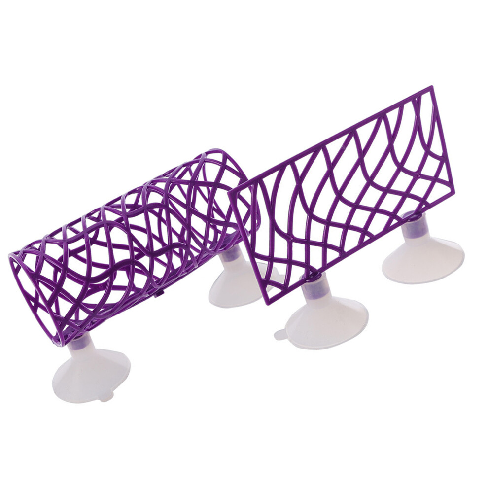 Fish Tanks Hideaways Set Bettas Hideouts Shrimp Breeding-Purple-image-OPC-PNBBVFS-NEW