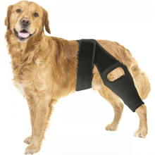 Kniebandage für Hunde mit Kreuzbandriss im Hinterbein, starke Unterstützung zur Linderung von Gelenkschmerzen und Muskelkater