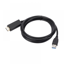 1,8 m USB til HDMI-adapterkabel USB 2.0 Type A han til HDMI-han konverter Ny