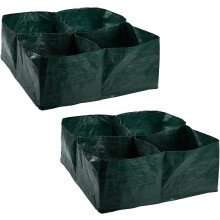 Gartenlösung für den Außenbereich, Hochbeet, hochwertiges, atmungsaktives PP-Material, einfach zu bedienendes Gartenbeet, ideal für die Anzucht