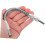 Flexible Electric Drill Extension Shaft Silver, Socket Bit Holder Adapter For Tight Spaces, Compatible With Drill Models 2